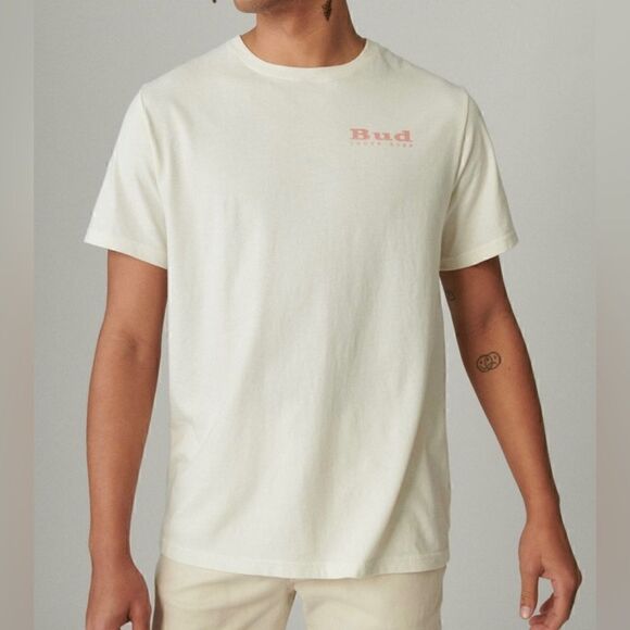 NWT Lucky Brand Budweiser Tee - Picture 2 of 6
